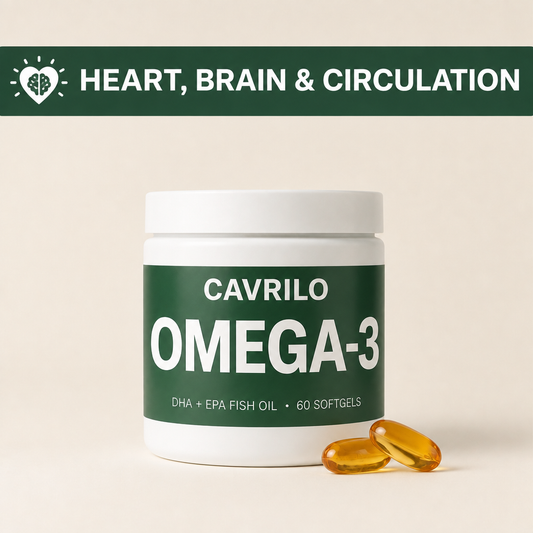 Cavrilo® OMEGA-3 Fish Oil (DHA + EPA)